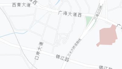 Mapa de localização do hotel