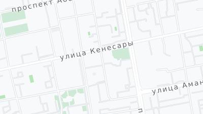 Hotel location map