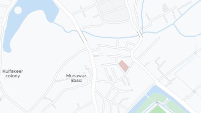 Mapa de localização do hotel