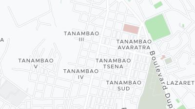 Mapa de localização do hotel