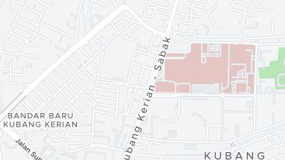 Hotel location map