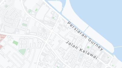 Mapa de localização do hotel