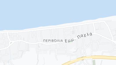 Hotel location map