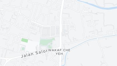 Mapa de localização do hotel