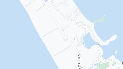 Mapa de localização do hotel