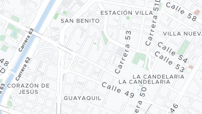 Карта локализации отеля