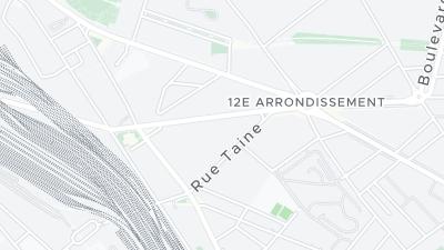 Hotel location map