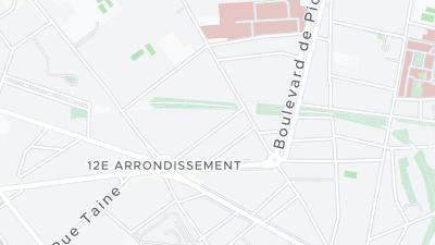 Plan de localisation de l'hôtel