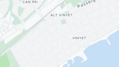Hotel location map