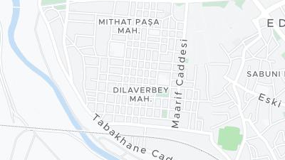 Hotel location map
