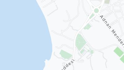 Mapa de localização do hotel