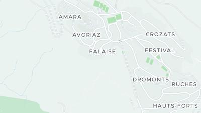 Hotel location map