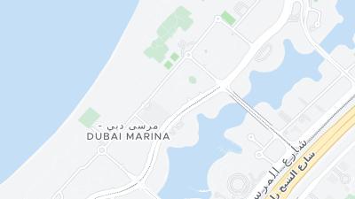Hotel location map