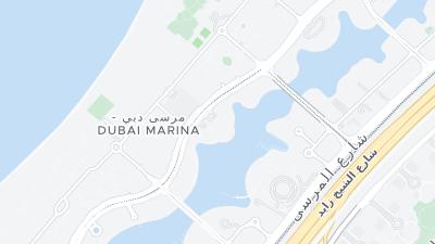 Hotel location map