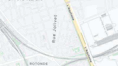 Hotel location map