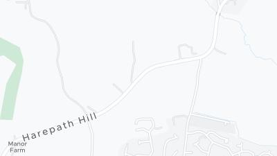 Visa hotellet på en karta