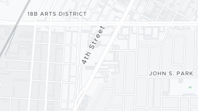 Hotel location map