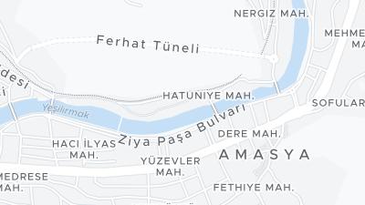 Hotel location map