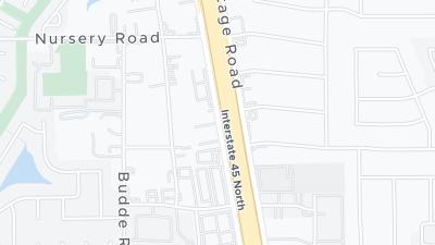 Hotel location map