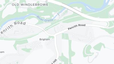 Hotel location map