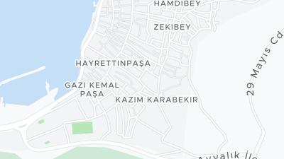 Mapa de localització de l'hotel