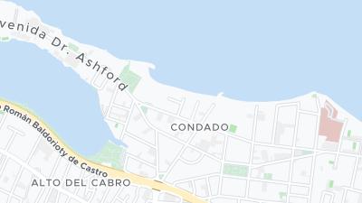 Hotel location map