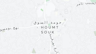 خريطة موقع الفندق