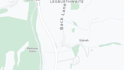 Hotel location map