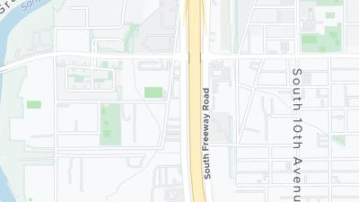 Hotel location map