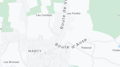 ホテル所在地マップ