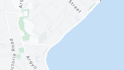 Mapa de localização do hotel