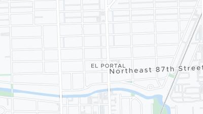 Hotel location map