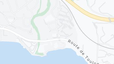 Hotel location map