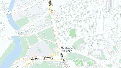 Hotel location map