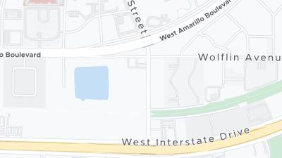 Hotel location map