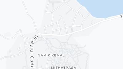 Mapa de localização do hotel