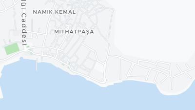 Mapa de localização do hotel