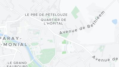 خريطة موقع الفندق