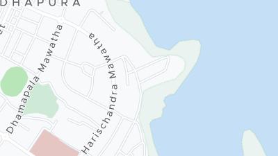 Mapa de localização do hotel