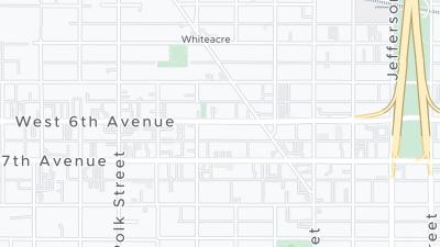 Hotel location map
