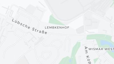 Hotel location map