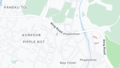 Hotel location map