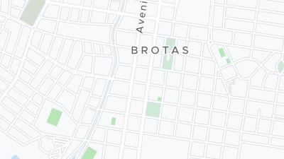 Kaart met de situering van het hotel