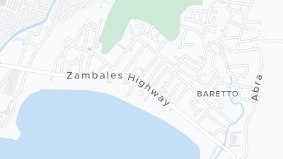 Hotel location map