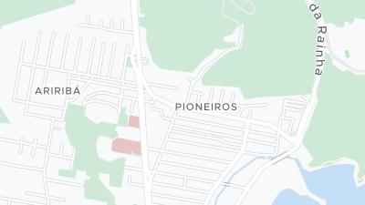 Mapa de localização do hotel