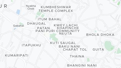 Hotel location map
