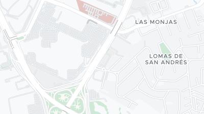 Kaart met de situering van het hotel