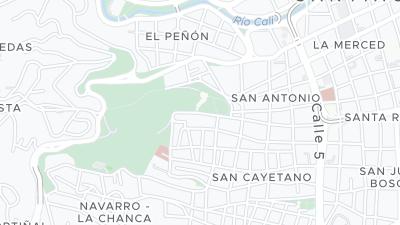 Hotel location map