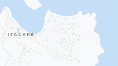 Kaart met de situering van het hotel