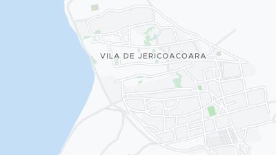 Kaart met de situering van het hotel